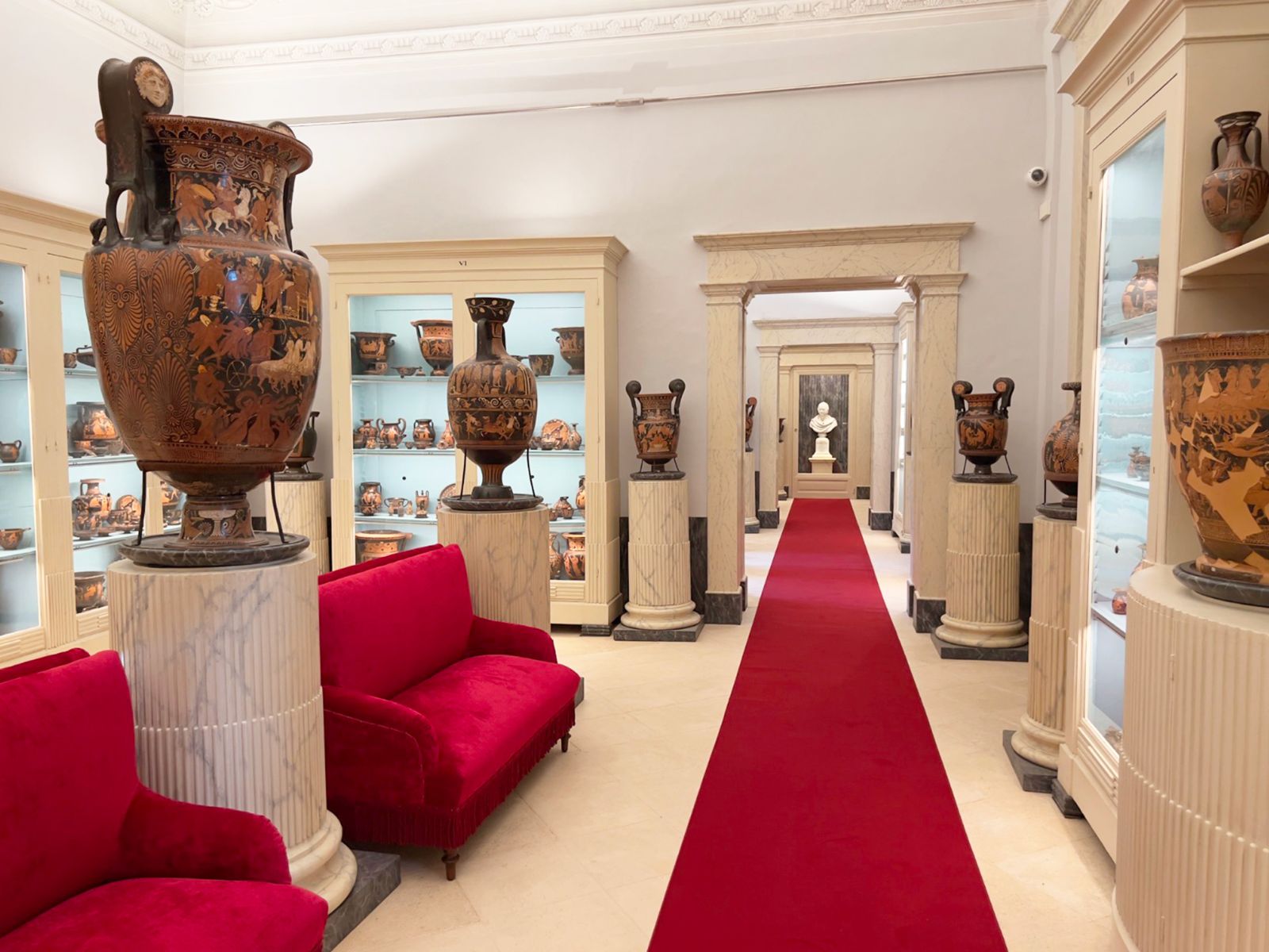 Sale del Museo Archeologico Nazionale Jatta a Ruvo di Puglia