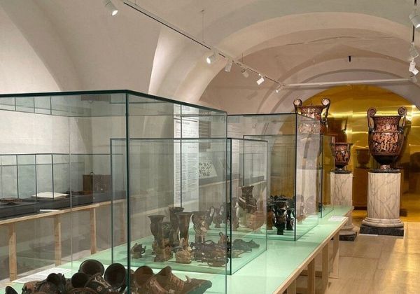 Sale del Museo Archeologico Nazionale Jatta a Ruvo di Puglia